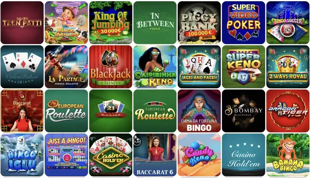 Beep Beep Casinon pöytäpelit ja livekasino